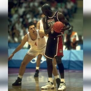 NEW💯 JORDAN ULTRA GLOSSY 8.5x11 REPRINT FULL PAGE 1992 USA POSTER NO BORDERS!🤩